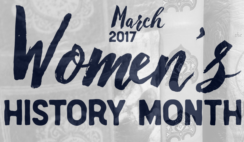Womens history month 2017