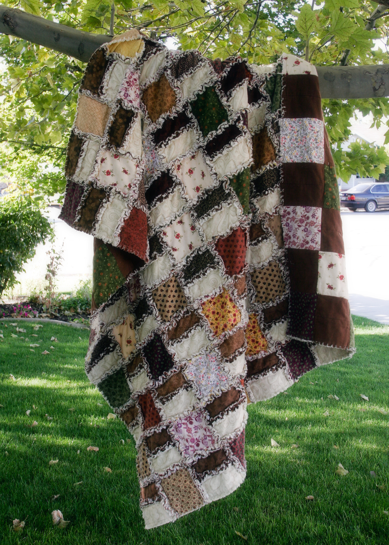 Autumn rag quilt