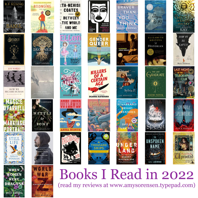 2022 book collage
